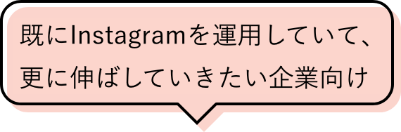 投稿数やフォロワーを数をしっかり確保したい方向け